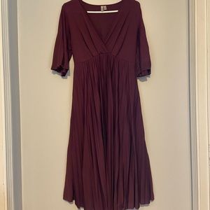 Burgundy Cocktail dress